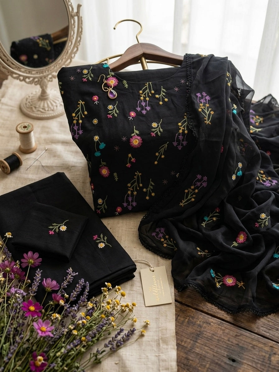 Batik Embroidered 3-Piece Lawn Suit | Summer Casual Collection