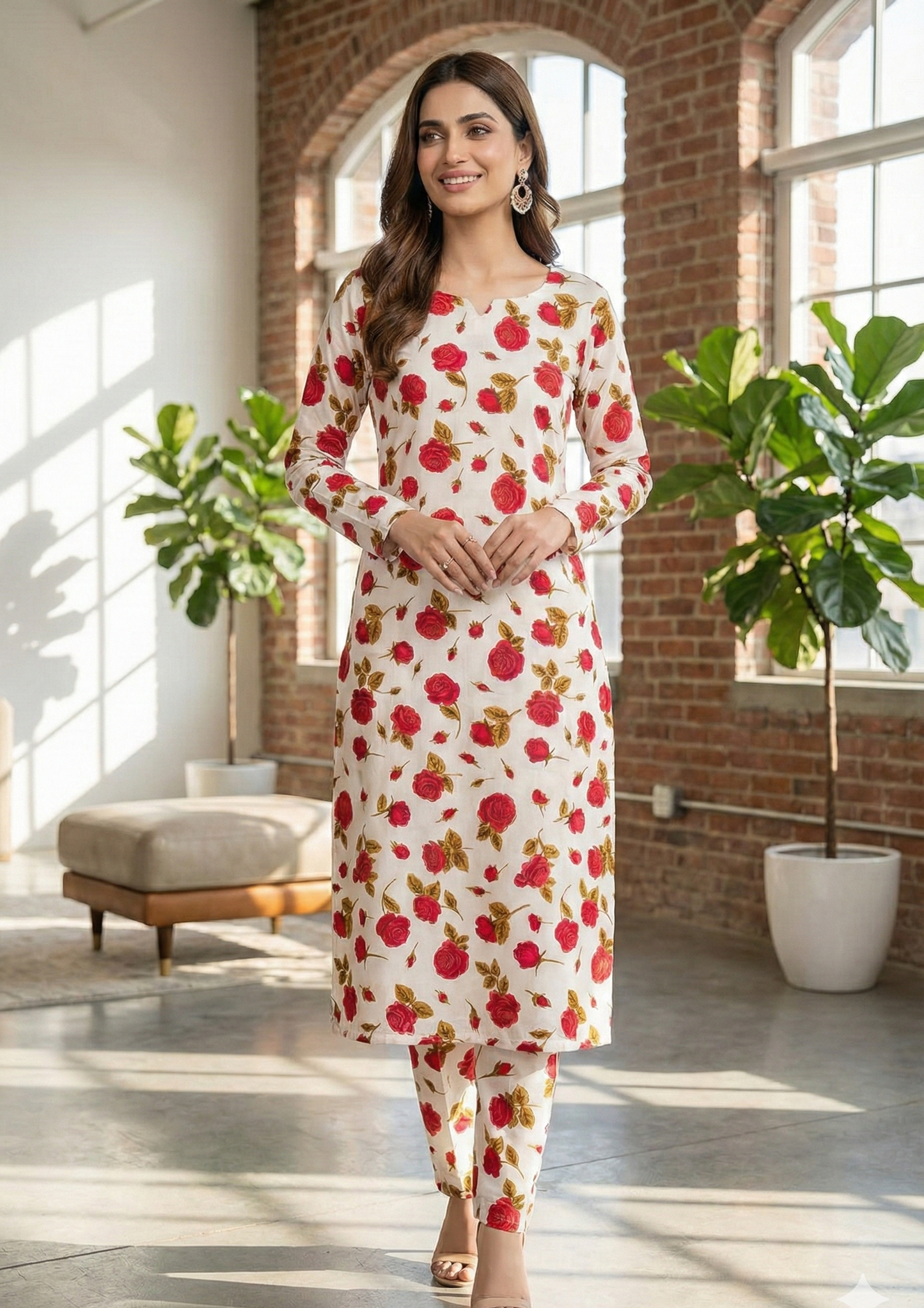 Orient Allover Printed Lawn 2-Piece Suit (Orignal)