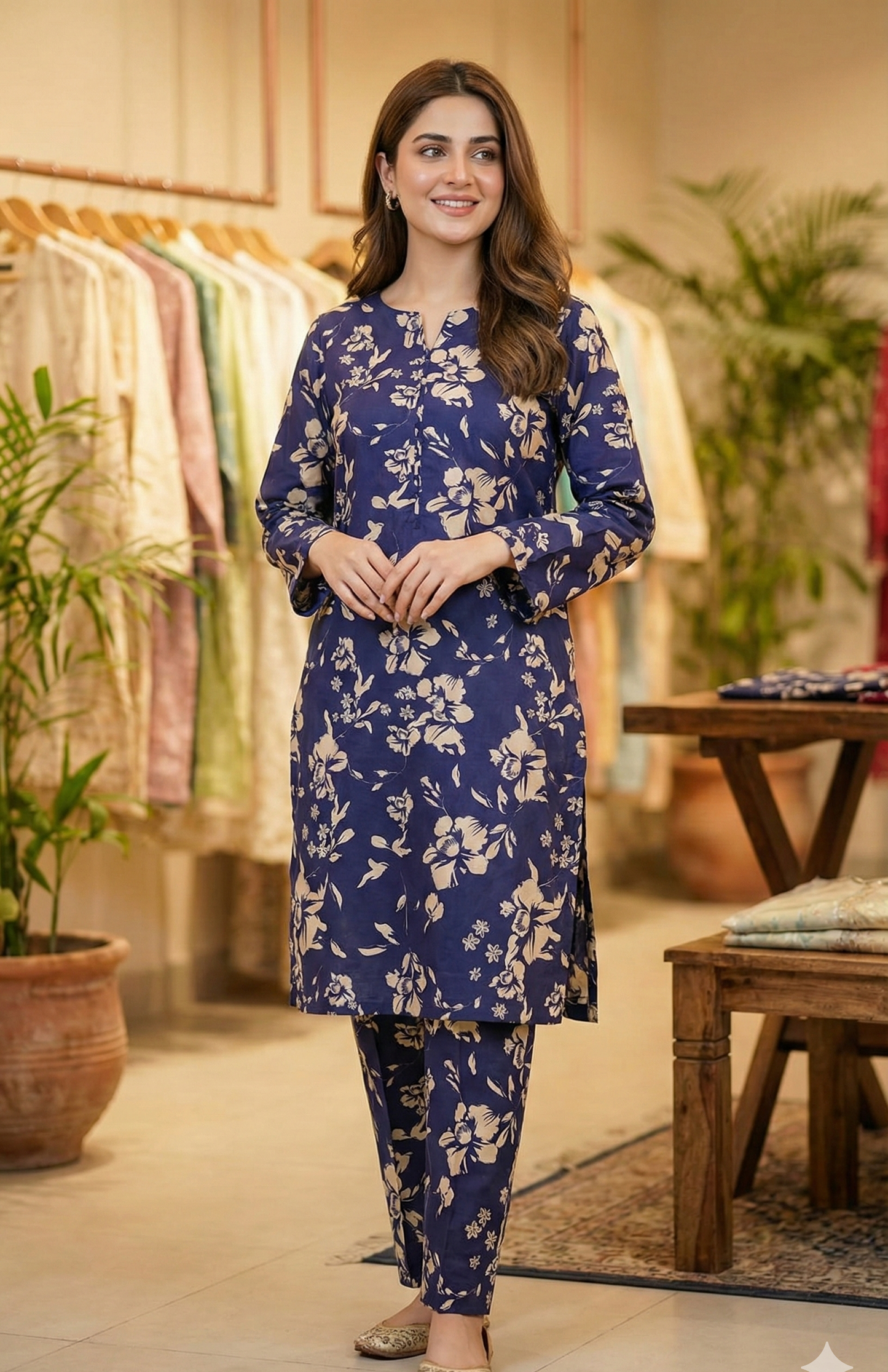 Orient Allover Printed Lawn 2-Piece Suit (Orignal)