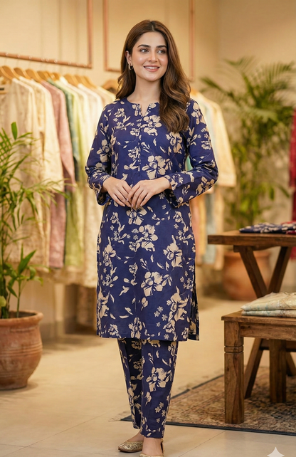 Orient Allover Printed Lawn 2-Piece Suit (Orignal)