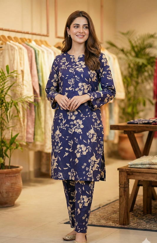 Orient Allover Printed Lawn 2-Piece Suit (Orignal)