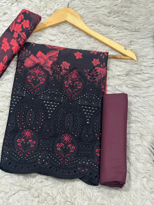 Bint-e-Naaz Orignal 2-Piece Lawn | Chicken Kari Daman