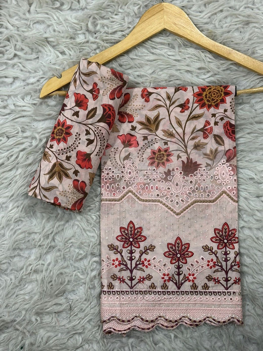 Bint-e-Naaz Orignal 2-Piece Lawn | Chicken Kari Daman