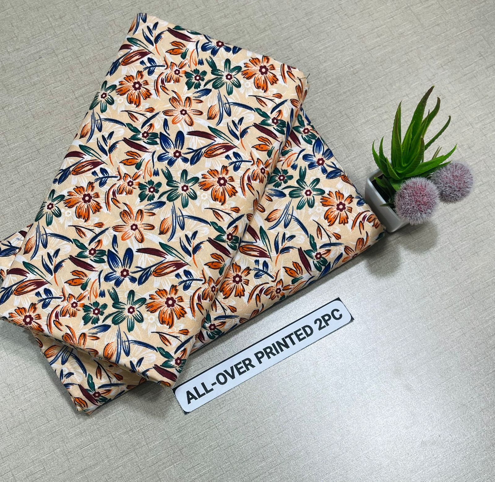 All Over Digital Printed Four Season Cotton-2PC - My Store