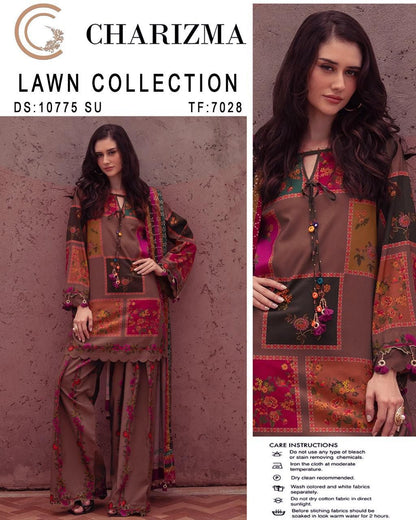Charizma 3p Lawn Suit 2026