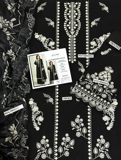 Crossstitch 3p Lawn Suit 2026