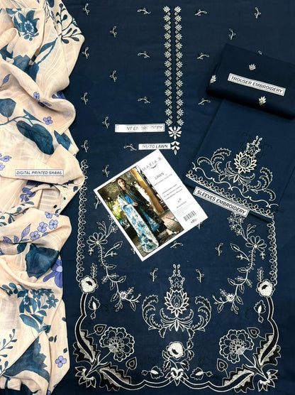 Maria B 3p Lawn Suit 2026