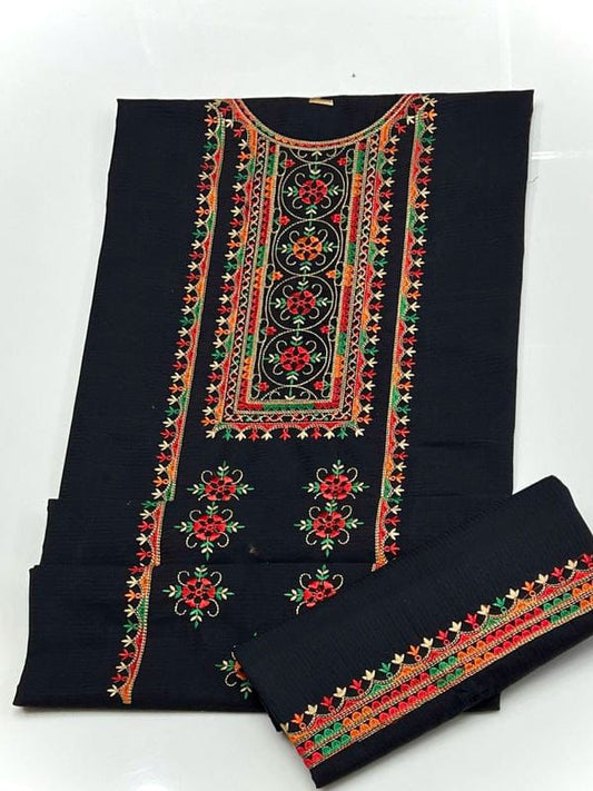 Winter 2p embroidered shirt and trouser