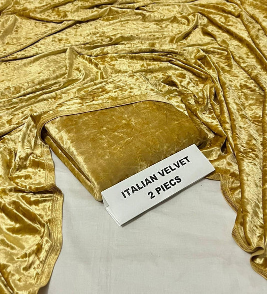 Imported italian Velvet 2 piece Original Collection