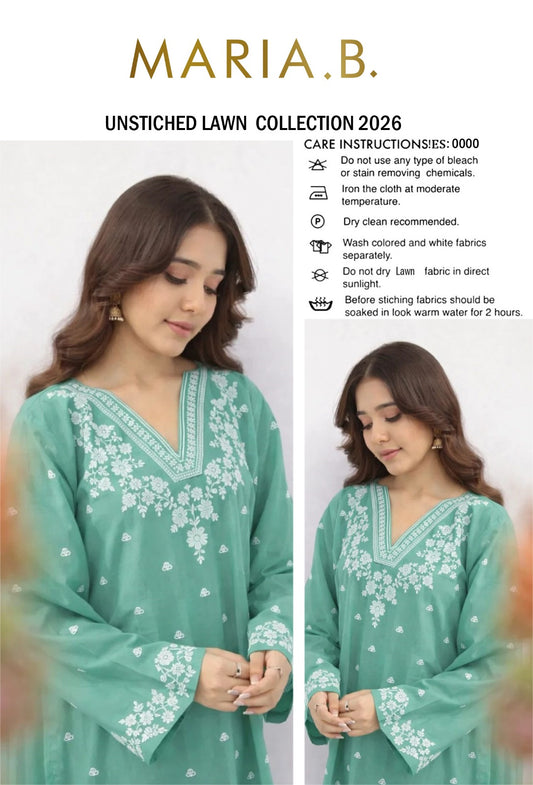 Premium Embroidered Lawn 2PC Collection | Maria b
