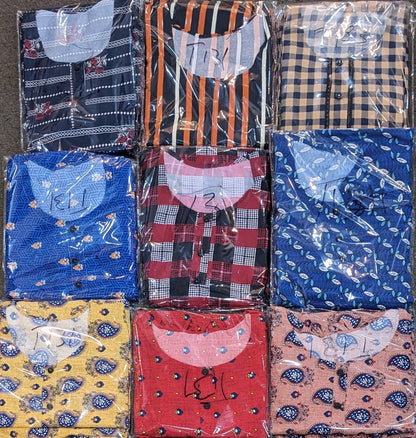 Cotton 2p fronk stitched