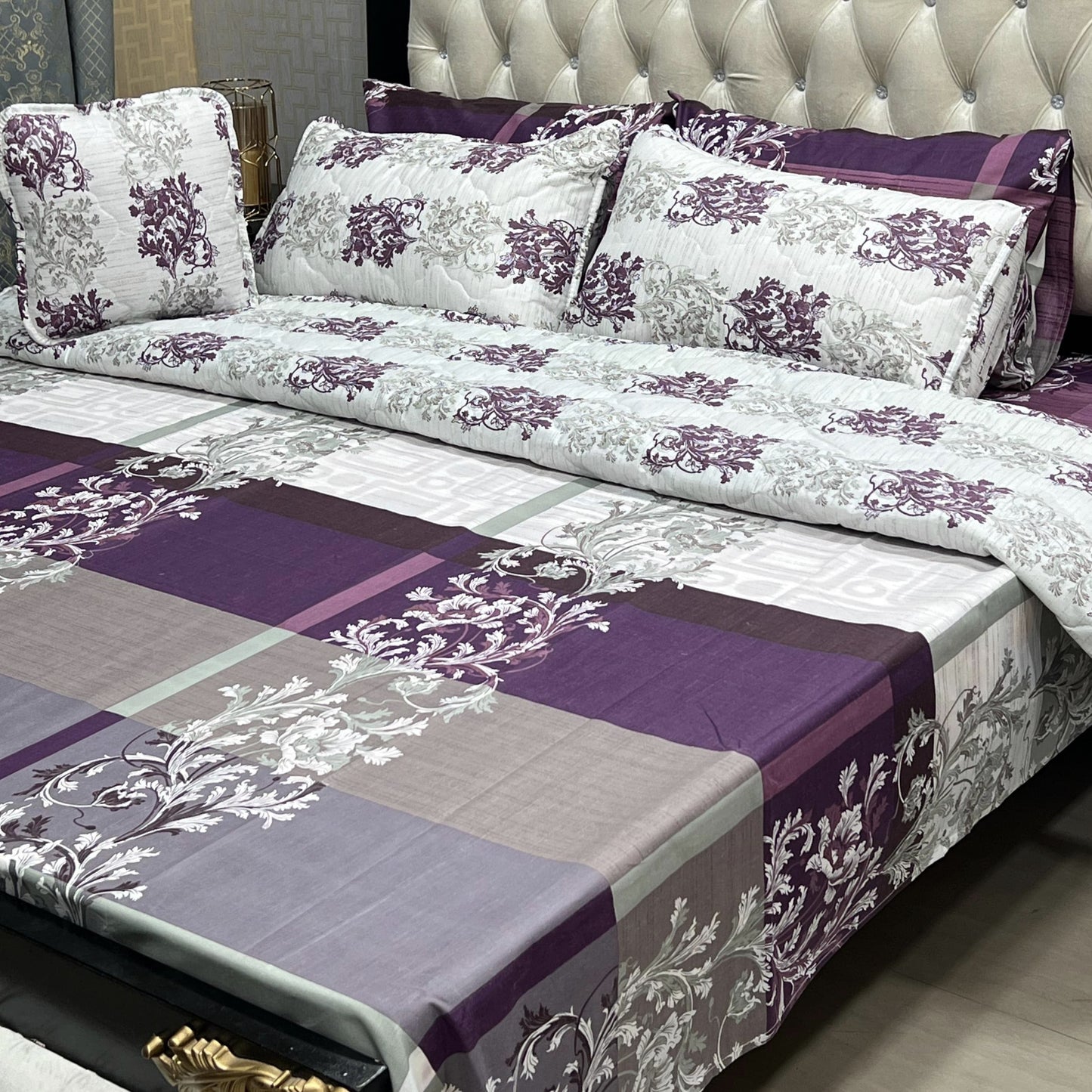 Cotton Comforter set 7Pc