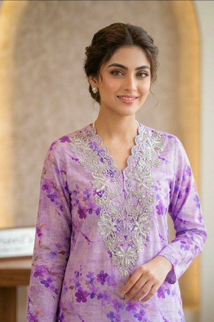 Orient Allover Printed Lawn 2-Piece Suit (Orignal)