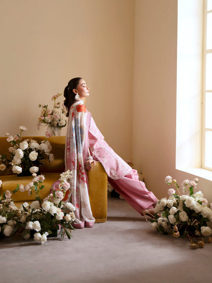 Mahnur 3p Lawn Suit 2026