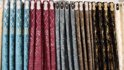 Imported Malai velvet texture curtain
