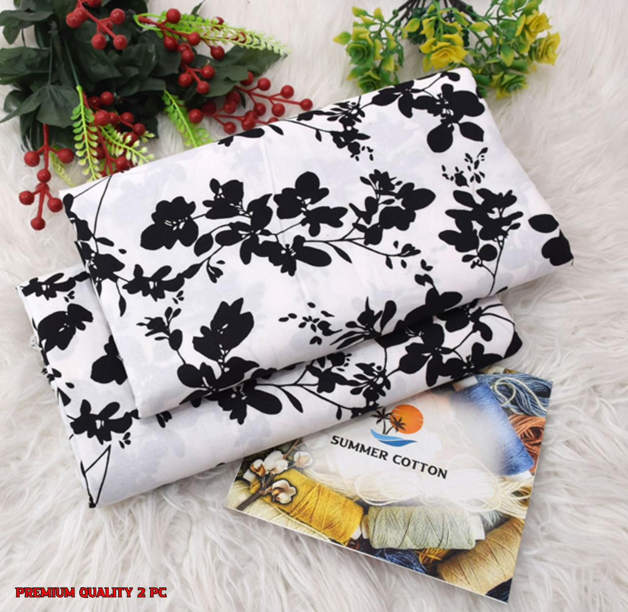 All Over Digital Printed Summer Cotton-2PC