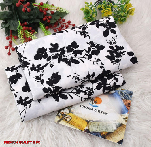 All Over Digital Printed Summer Cotton-2PC