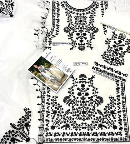 Asim jofa 3p Lawn Suit