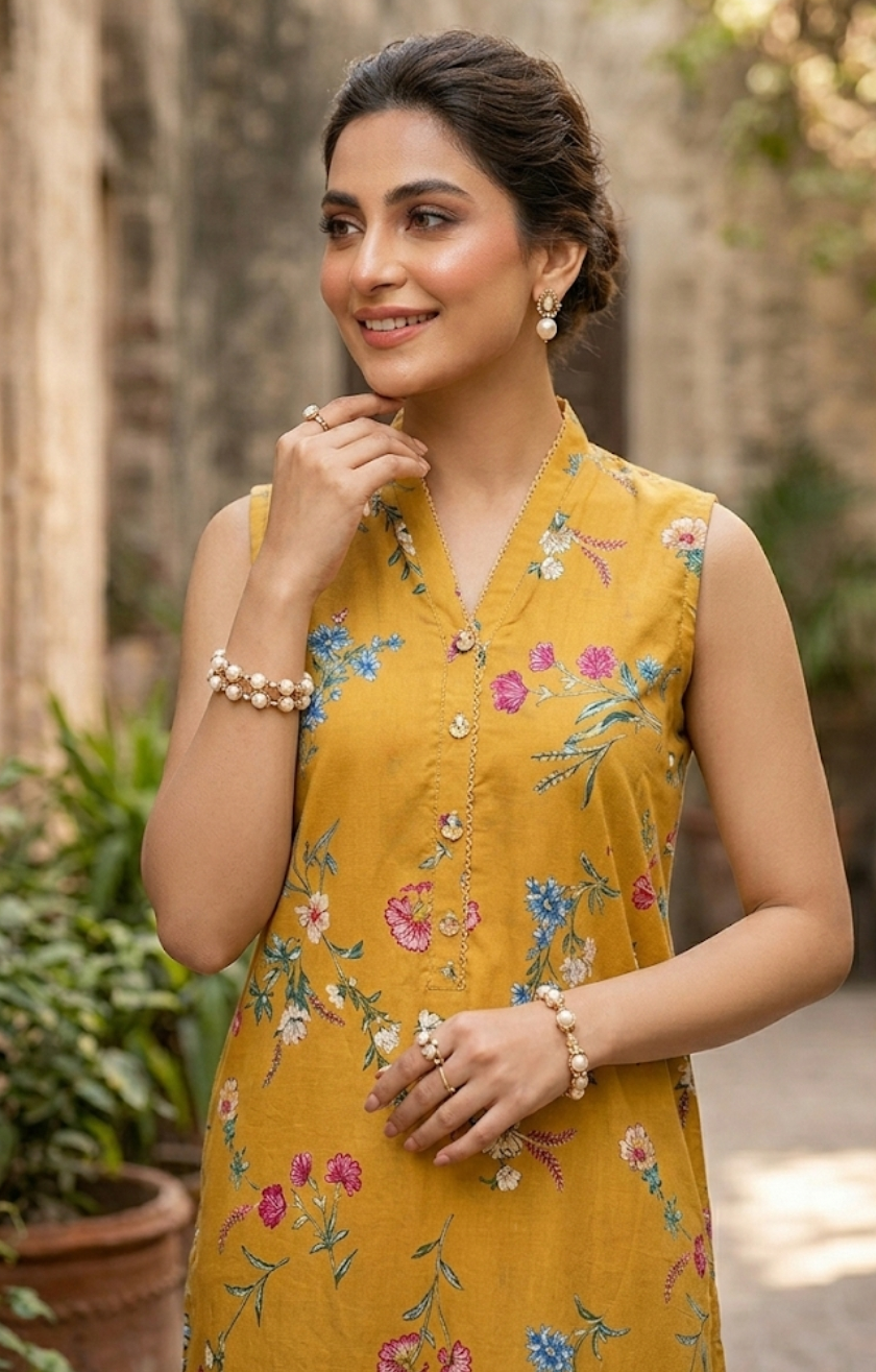 Orient Allover Printed Lawn 2-Piece Suit (Orignal)
