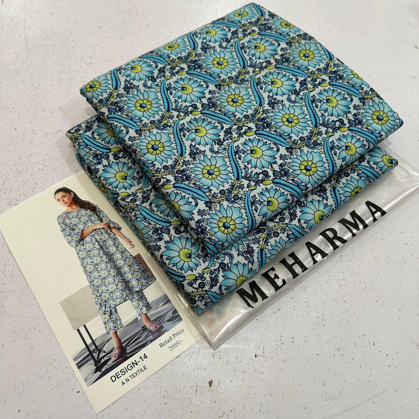 Luxury Branded Khaddar 2-Piece | Premium Winter Fabric