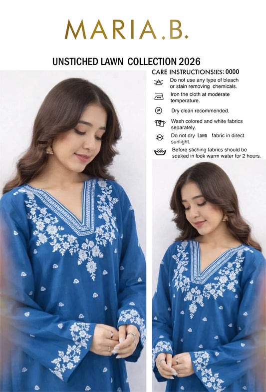 Premium Embroidered Lawn 2PC Collection | Maria b