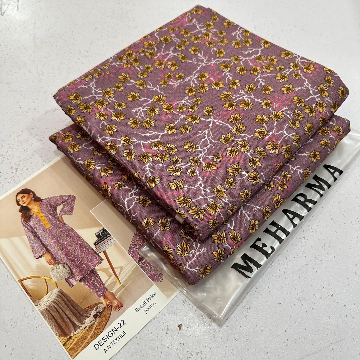 Luxury Branded Khaddar 2-Piece | Premium Winter Fabric