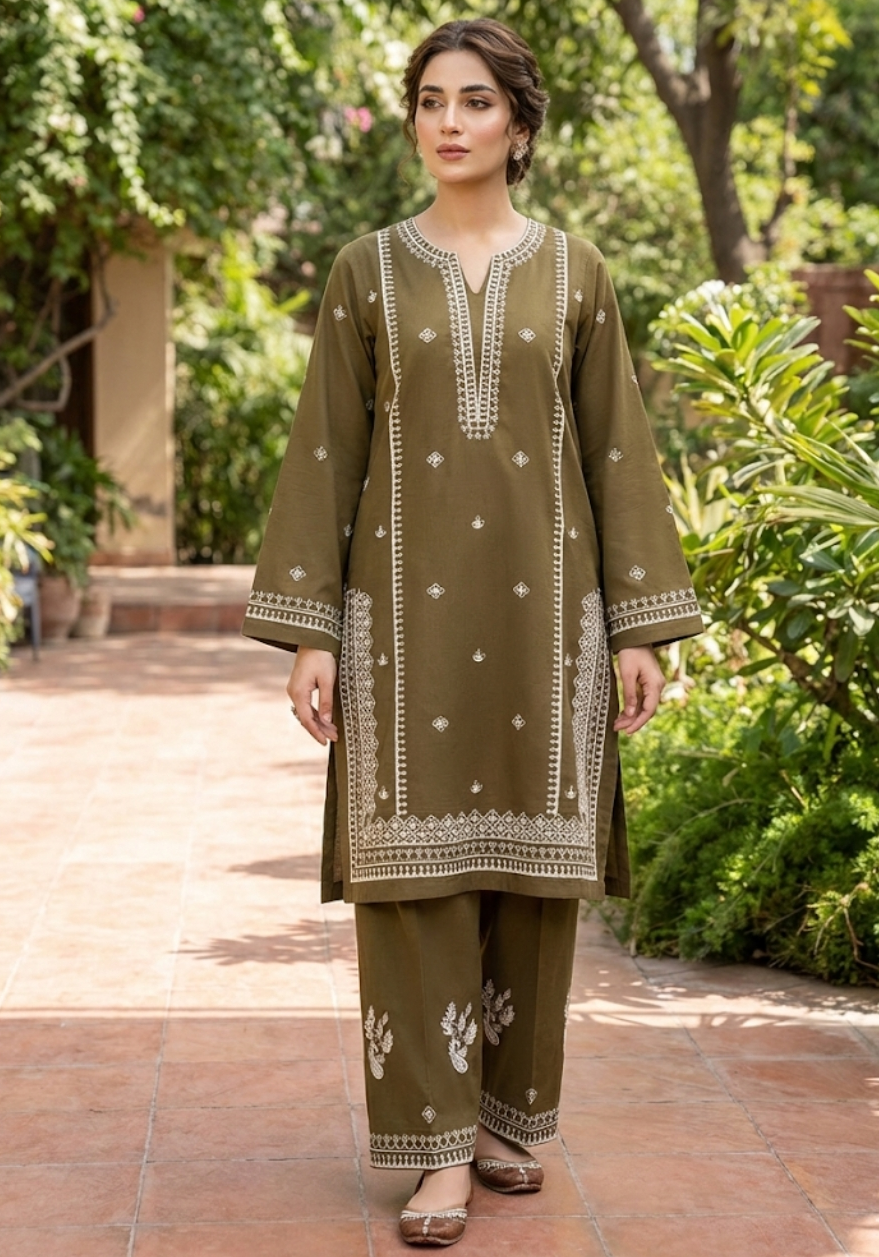 Premium Embroidered Lawn 2PC Collection | Maria b