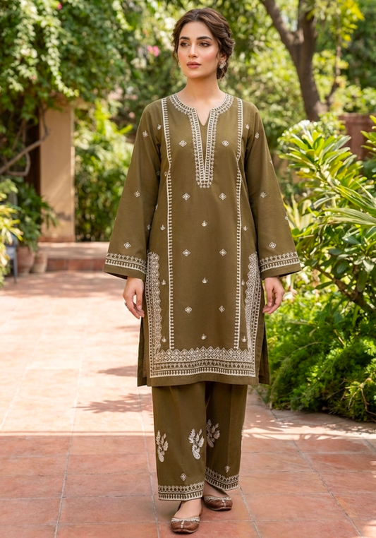 Premium Embroidered Lawn 2PC Collection | Maria b