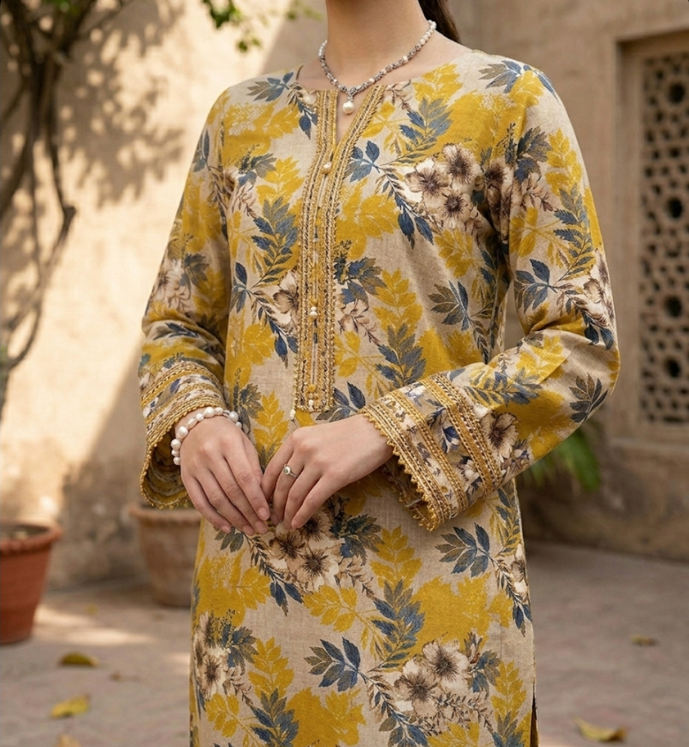 Orient Allover Printed Lawn 2-Piece Suit (Orignal)