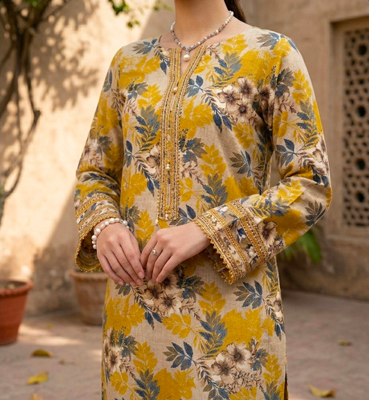 Orient Allover Printed Lawn 2-Piece Suit (Orignal)