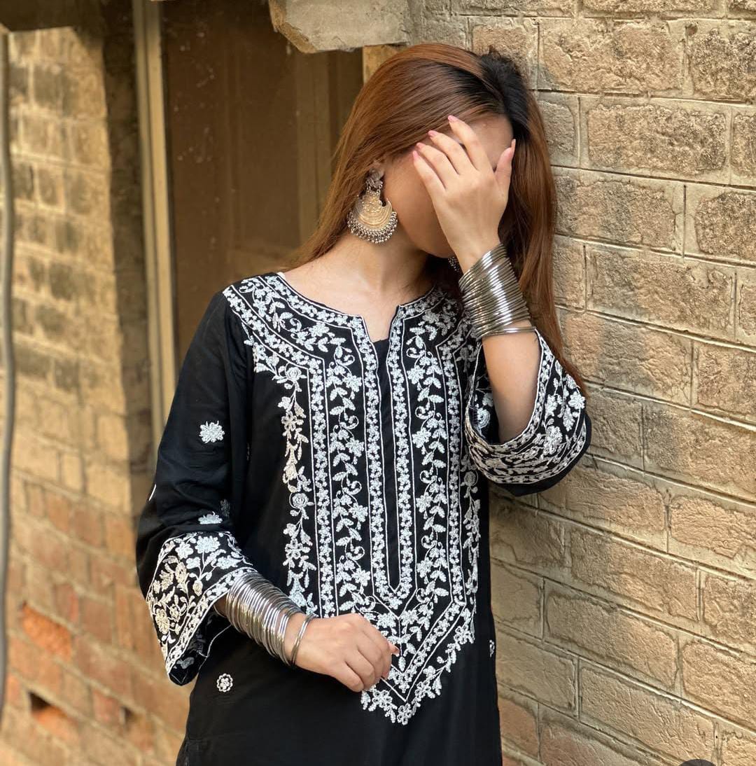 Winter 2p embroidered shirt and trouser