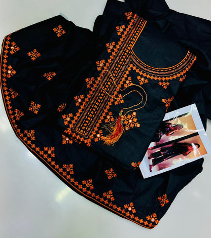 Winter 2p embroidered shirt and trouser