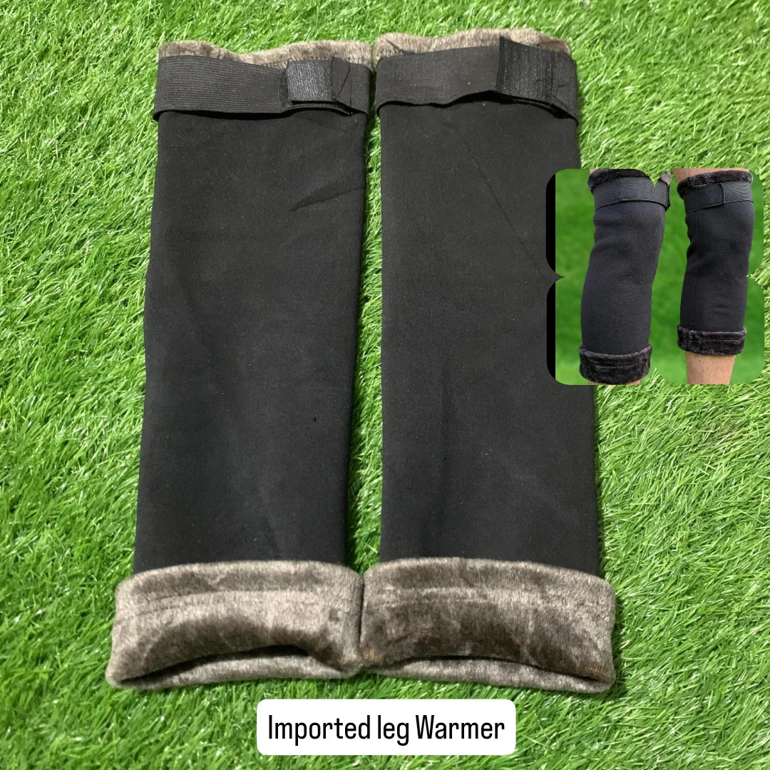 Woolen Knee & Leg Warmer for Men & Women, Pain Relief, Unisex with strap