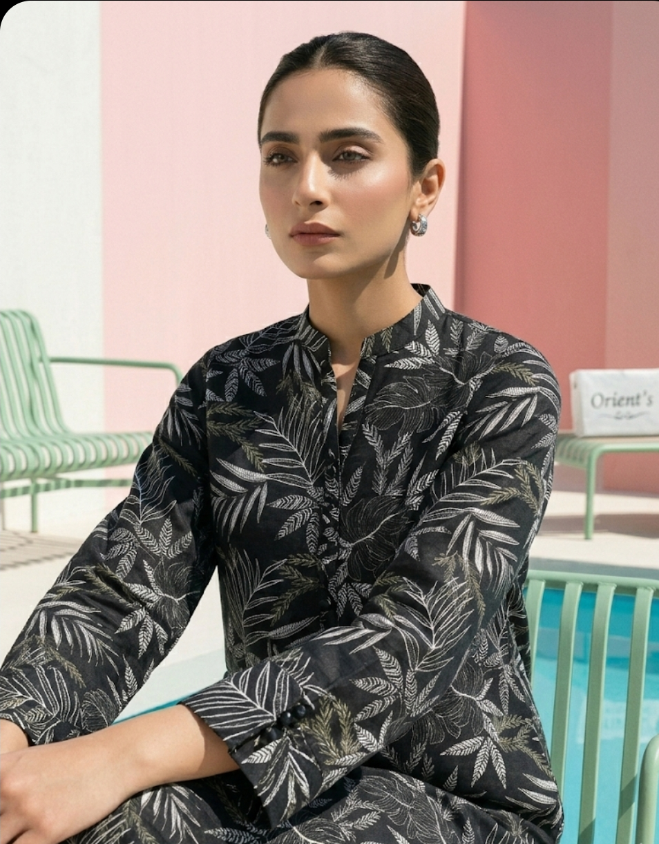 Orient Allover Printed Lawn 2-Piece Suit (Orignal)