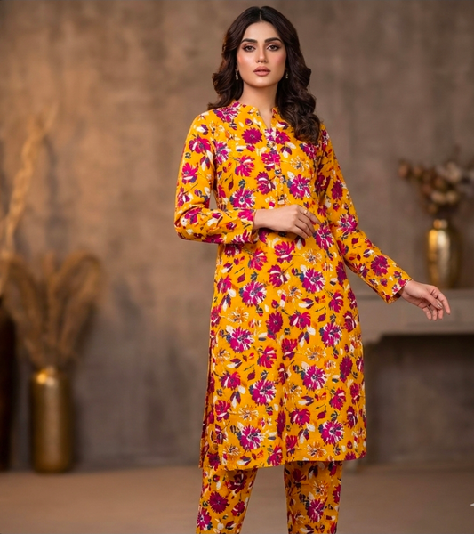 (Copy) Luxury Branded Khaddar 2-Piece | Premium Winter Fabric