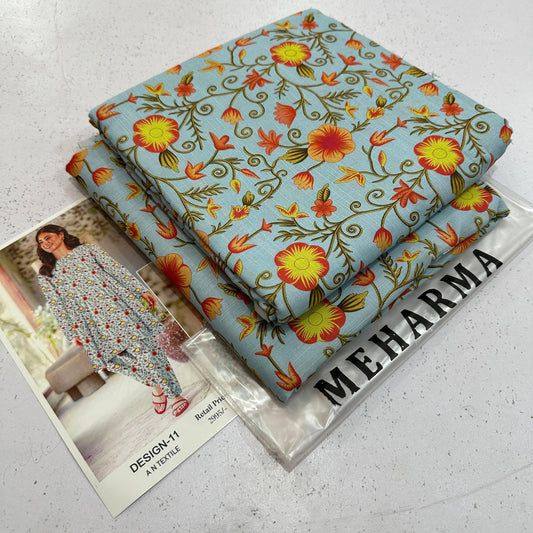 Luxury Branded Khaddar 2-Piece | Premium Winter Fabric