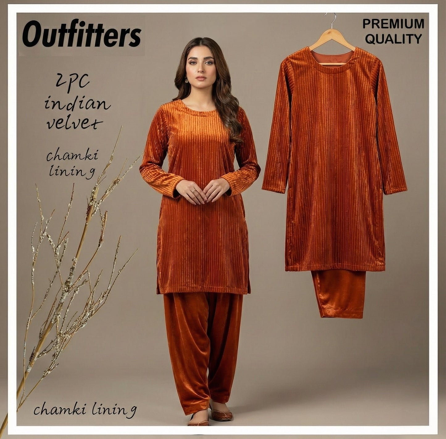 Premium Indian warm Velvet Fabric for Winter