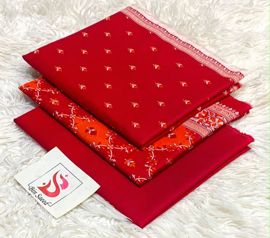Bin saeed original lawn suits 3pc - My Store