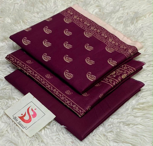 Bin Saeed Lawn 3Pcs (100% Original)