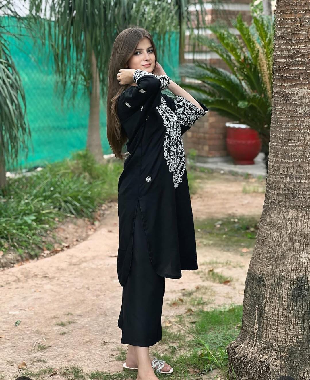 Winter 2p embroidered shirt and trouser