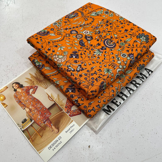 Luxury Branded Khaddar 2-Piece | Premium Winter Fabric