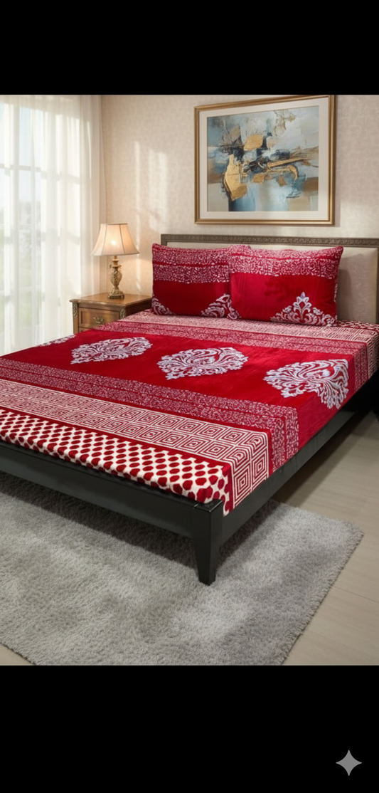 3p fleece Bedsheets