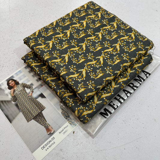 Luxury Branded Khaddar 2-Piece | Premium Winter Fabric