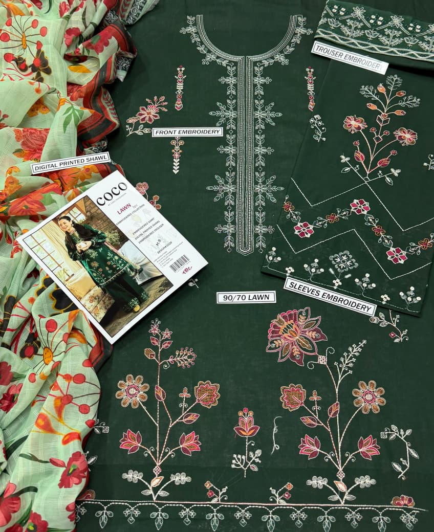 Coco 3p Lawn Suit 2026