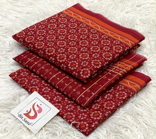 Bin saeed original lawn suits 3pc l - My Store
