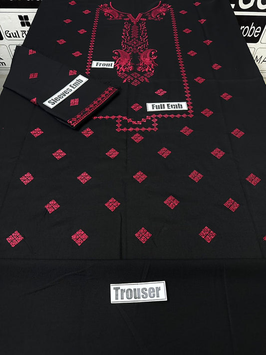 Winter collection Dhanak 2p with thread work