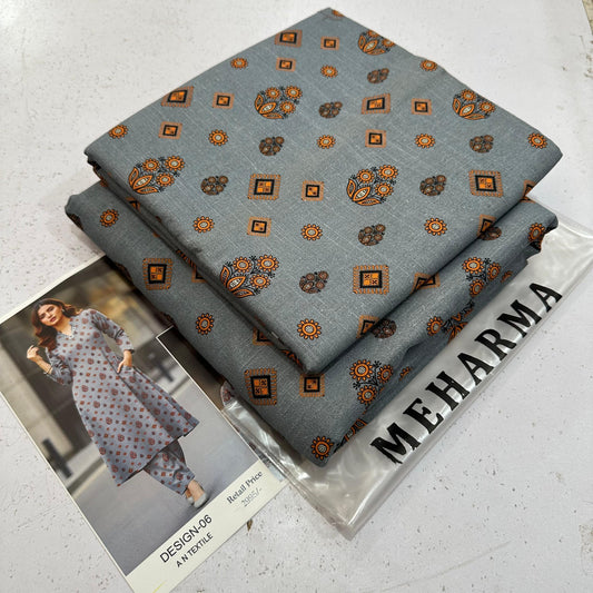 Luxury Branded Khaddar 2-Piece | Premium Winter Fabric