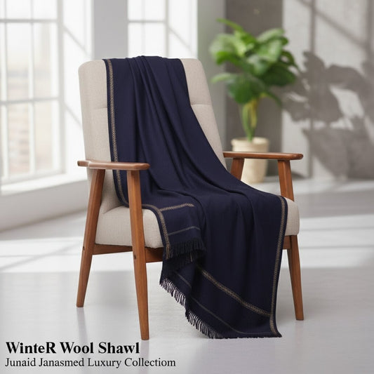 Wool Shawl for Men – Elegant, Warm & Timeless