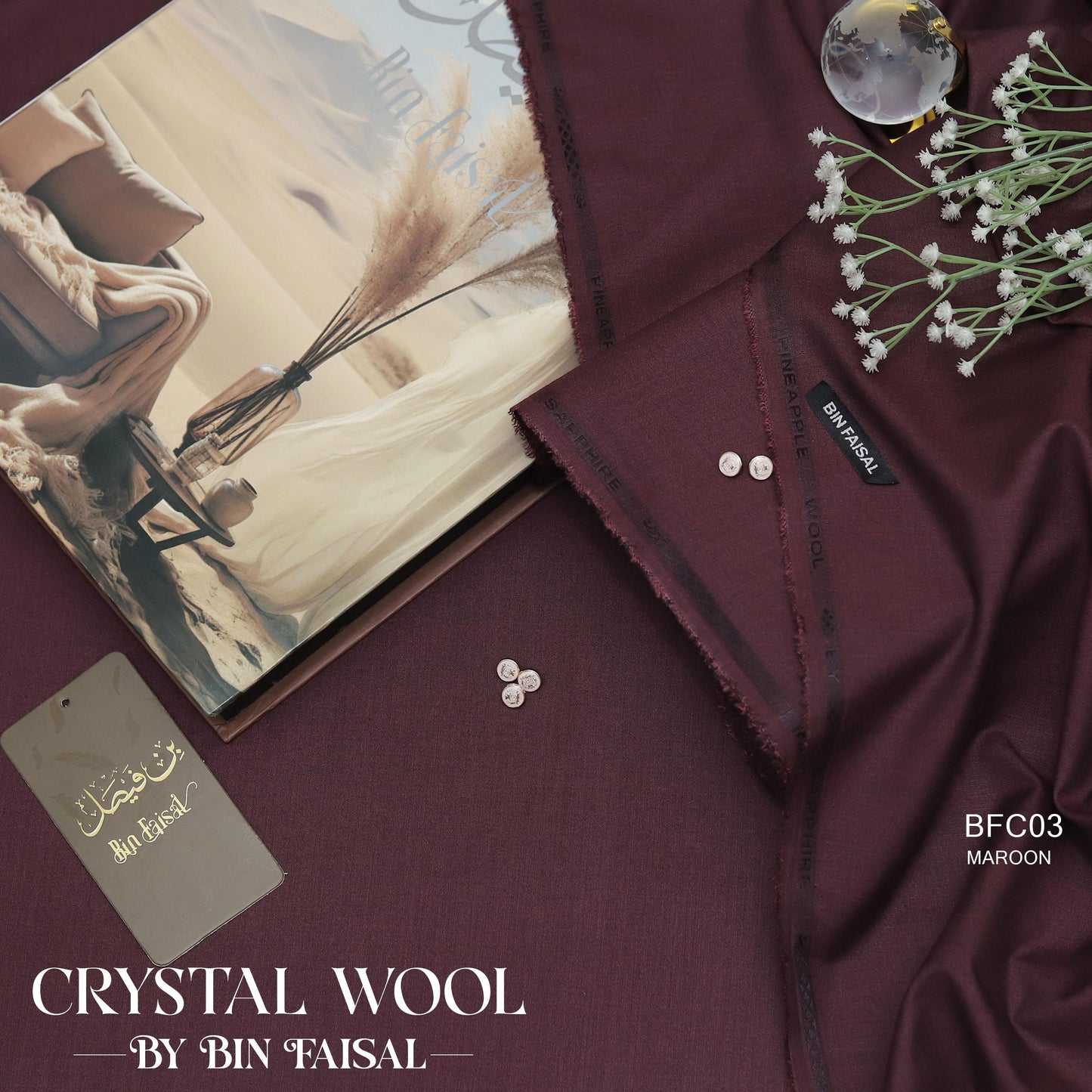 Crystal Wool For winter– By Bin Faisal