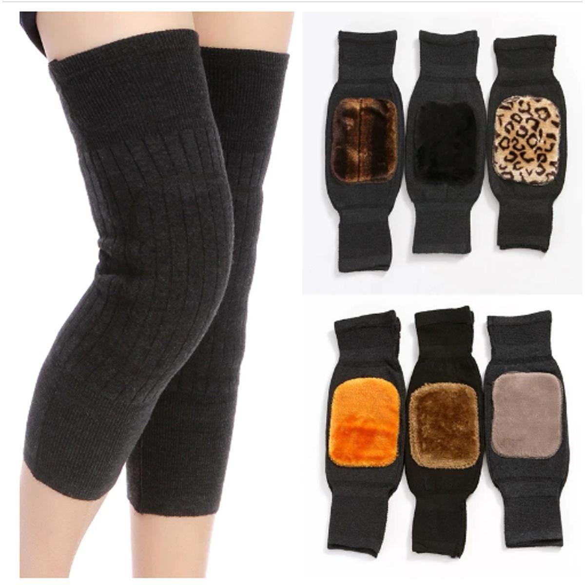 Luxury Cashmere Knee Pads–Ultra-Warm, Non-Slip & Adjustable Leg Protectors (2 PCS)